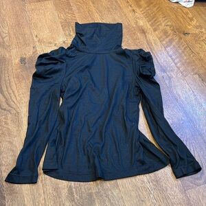 Elegant Black Long Sleeve Top